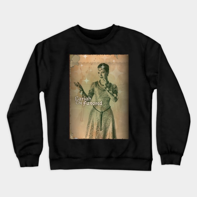 Ravingspire's Lariah the Favored Crewneck Sweatshirt by VC_ART